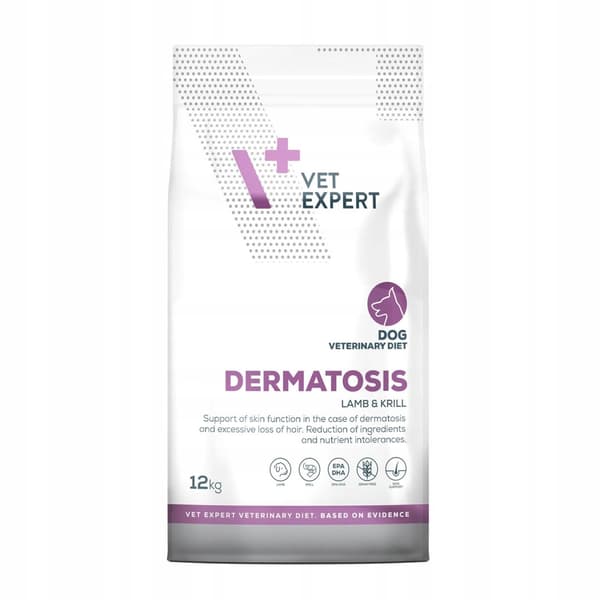 VetExpert Veterinary Diet Derm Lamb & Krill 12 kg