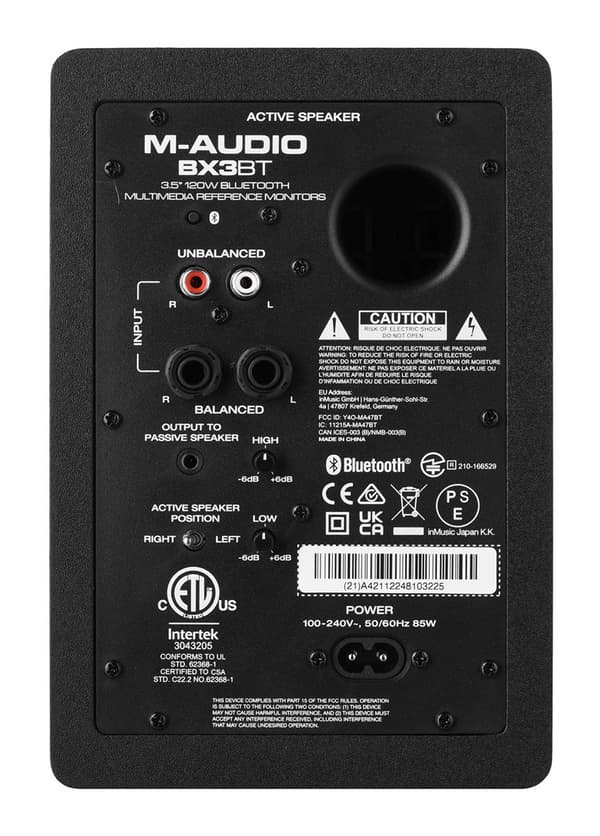 M-AUDIO BX3 Pair BT - Par Bluetooth-monitorer