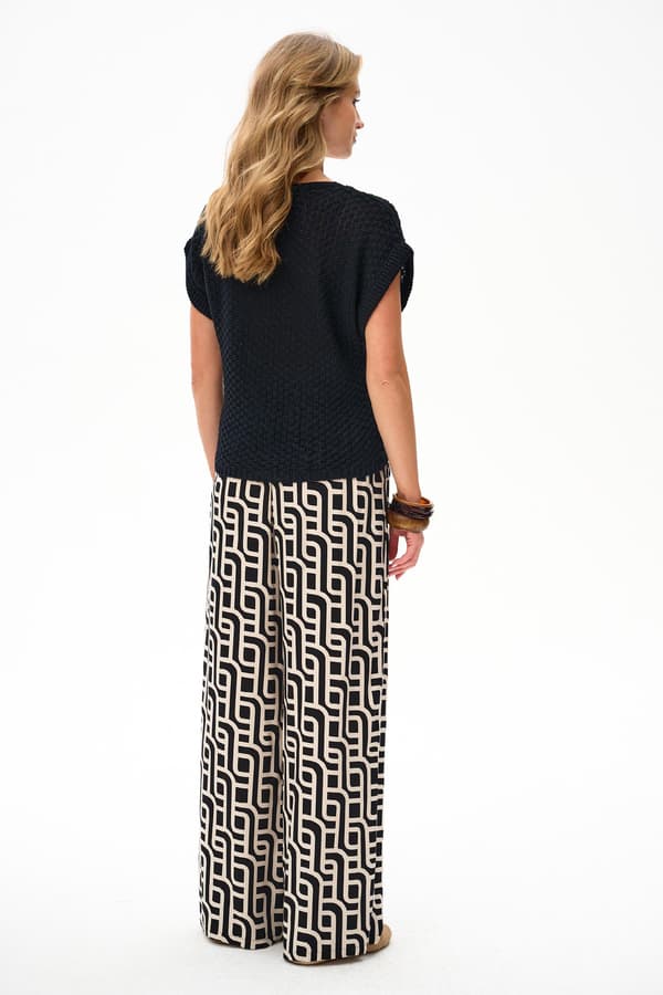 Lusi Sort Damebluse Lusi Sort Damebluse 40/42