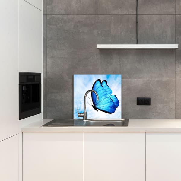 KEITTIÖN LASIPANEELI 65x60 Butterfly