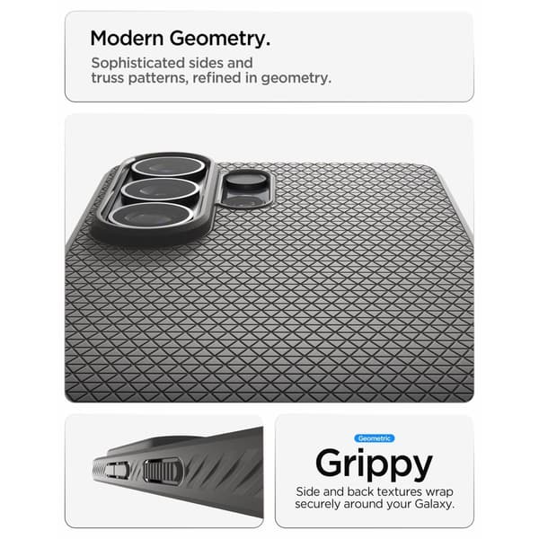 Etui til Samsung Galaxy S26 Ultra Liquid Air - grå