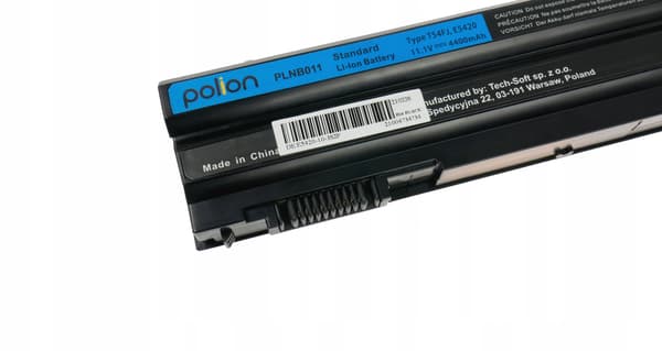 Laptopbatteri till DELL T54FJ Latitude E5420 E5530 E6420 E6520 4400mAh
