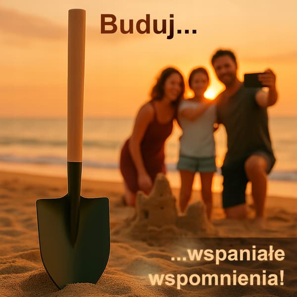 Safe Eco Wood barnspade strandsand 55cm
