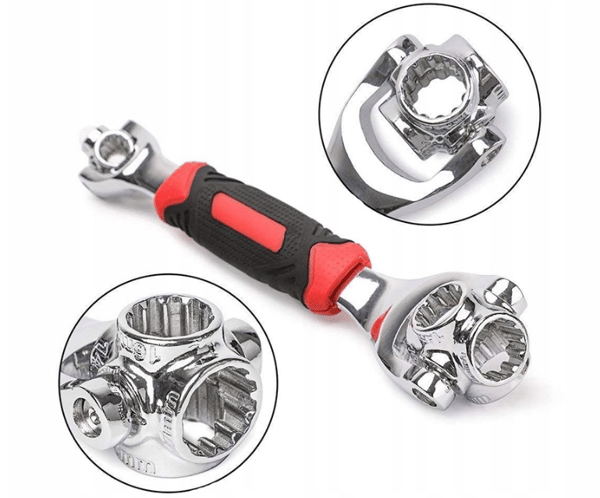 15505 UNIVERSAL DRIVENØGLE 48IN1 8-19MM MULTIFUNKTIONEL