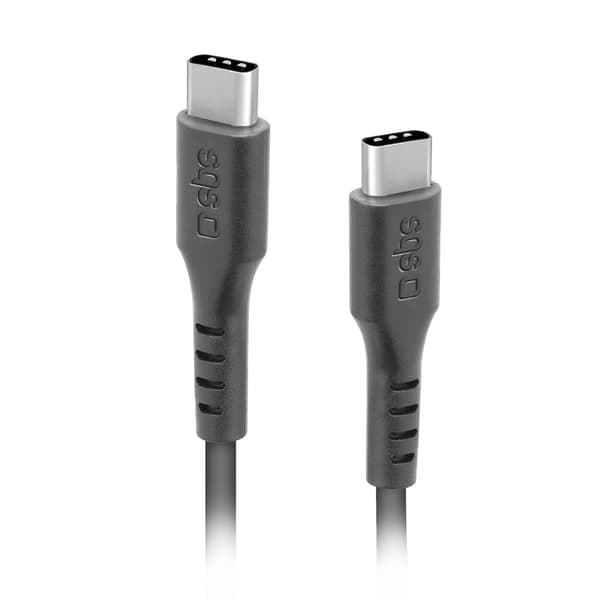 USB-C - USB-C 3m kabel - svart