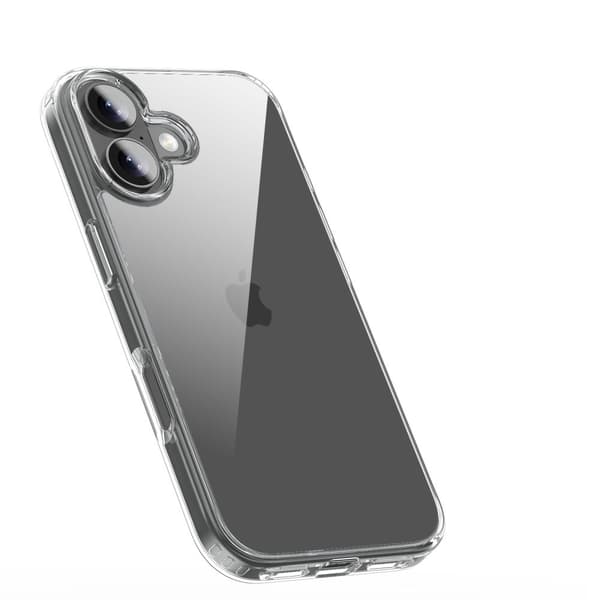 iPhone 17 FlexAir Hybrid -kotelo - läpinäkyvä