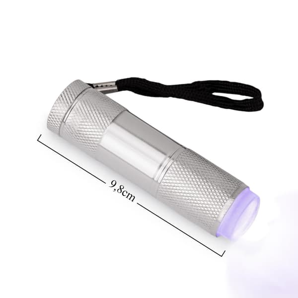 Mini LED/UV 9W kynsilamppu leimaustyökalulla