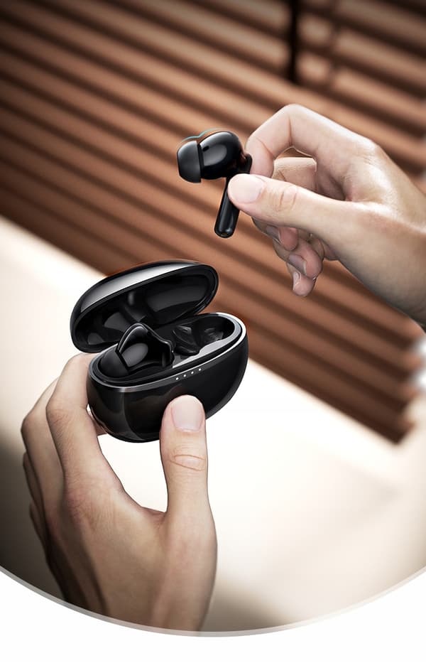 BEMI Tutti Wireless In-Ear Bluetooth 5.1 Hovedtelefoner Sort BBTATUTBB