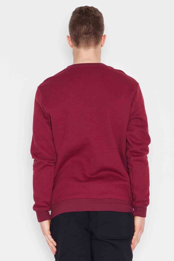 Sweatshirt V005 Bordeauxrød S