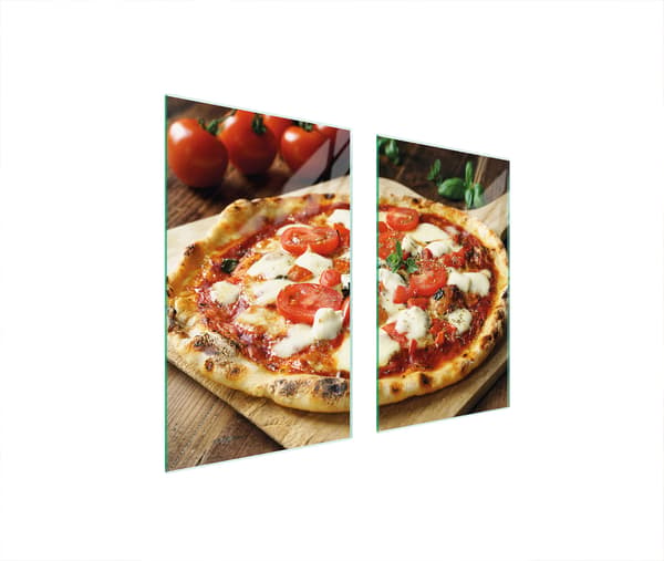 GLASSKYDDSPLATTA FÖR SPIS 75x52 PIZZA