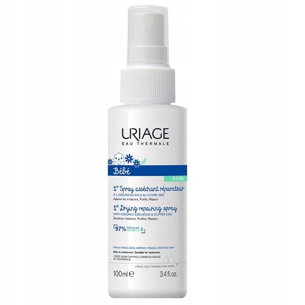 Uriage Bebé Spray mod rødme og irritation af huden 100 ml