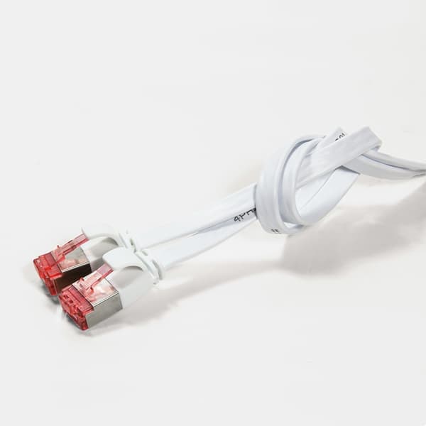 Patchkabel LogiLink CF2011U CAT.6 U/UTP 0,25m, platt, vit