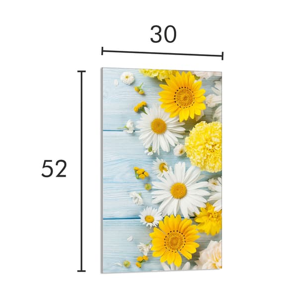 GLAS SKÆREBRÆT 30x52 Kamille