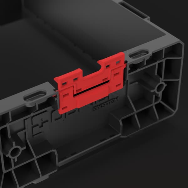 QBRICK SYSTEM PRO Box Extender 2.0 förlängningsmodul för 9-liters soptunna