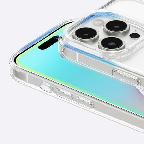 Silikone-etui til iPhone 16 Pro Max Minimal Cover - gennemsigtig