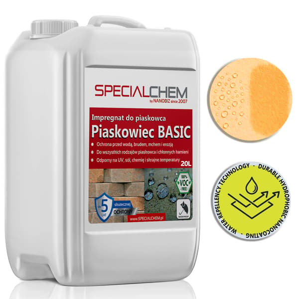 SPECIALCHEM SANDSTONE BASIC - Imprægnering til hydrofob beskyttelse af sandsten 1L