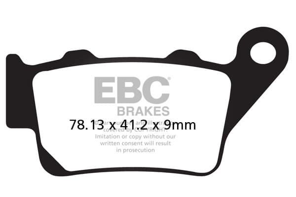 EBC FA213 jarrupalat (setti yhdelle levylle)