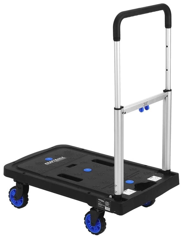 Sammenklappelig platformsvogn 150 kg | Kraft&Dele