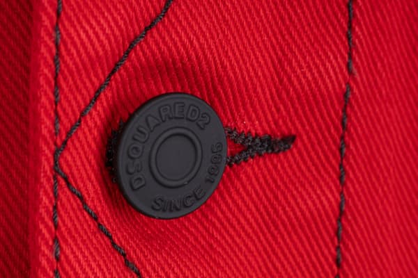 DSQUARED2 Italiensk jeansjacka RED TIGER D2 Dan Jacket - Storlek: IT50