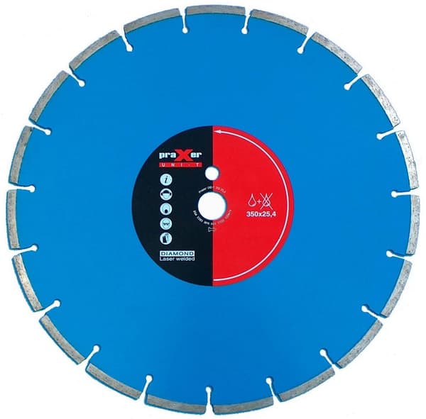 UNI-T 350 mm PRAXER diamantskive