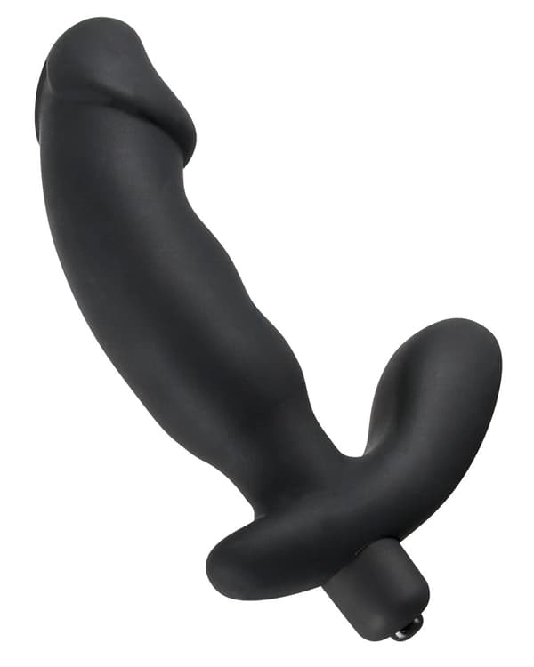 Rebel Prostatavibrator med Ekstra Perineum Stimulator Sort