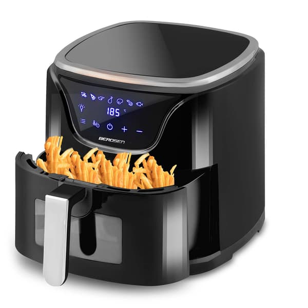 Airfryer 5l BD-652 sort og sølv