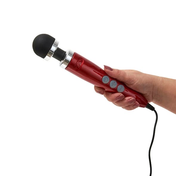 Doxy Die Cast 3-stavsmassageapparat Candy Red
