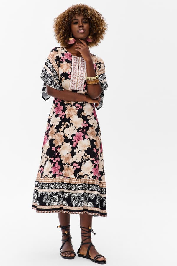 Marta musta mekko 46