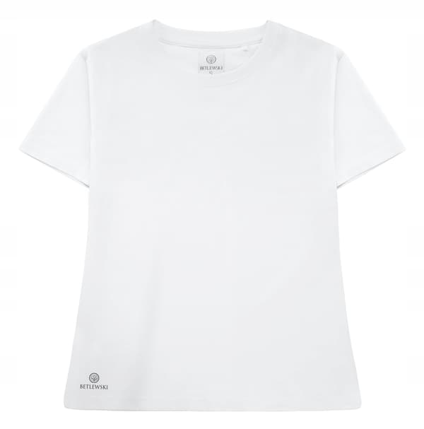 BDTS-01 L COLD WHITE Dambomulls-T-shirt SIENNA