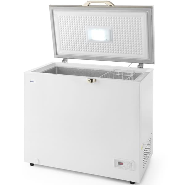 Låsbar kummefryser LED 190 l 120 W
