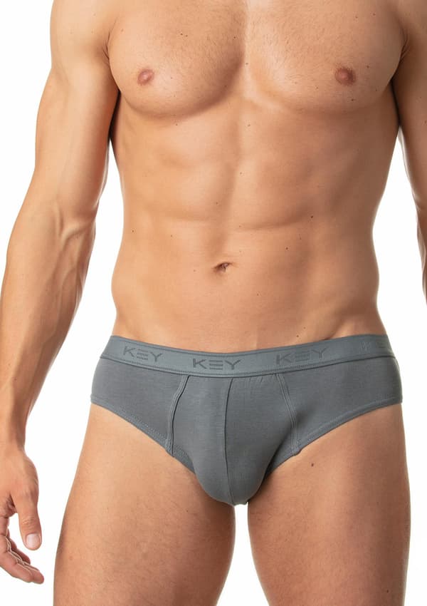 Herrtrosor med låg midja (2-pack) i bomull MPP 019 MPP 019 HERRTROSOR grå/grå M