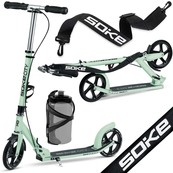 Soke City Grön Scooter