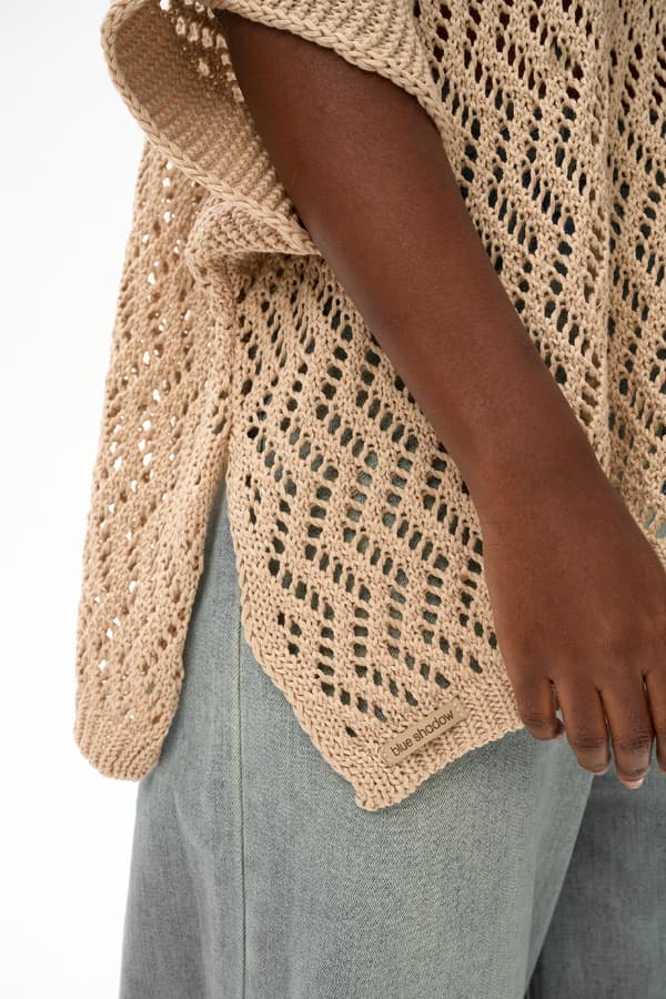 Damebluse DżoDżo Lys Beige Universal