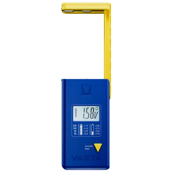 VARTA LCD BATTERITESTER Batteritester med display