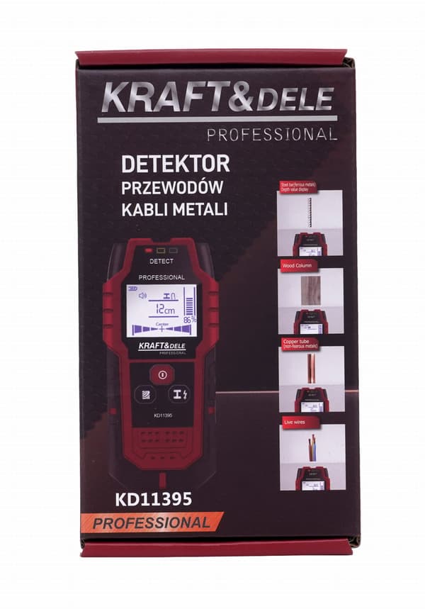 Avancerad LED-kabeldetektor | Kraft&Dele
