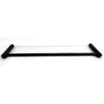 Badeværelseshylde (60 cm) sort