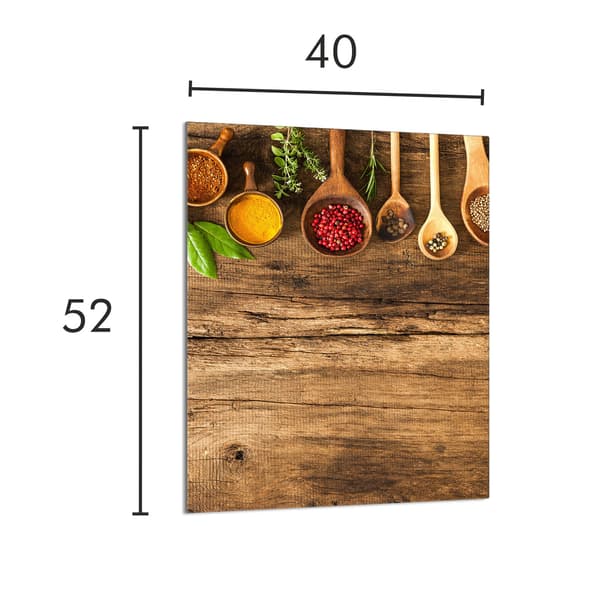 GLAS SKÆREBRÆT 40x52 Krydderier
