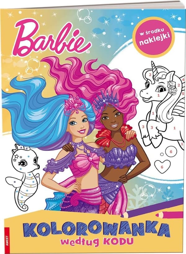 Barbie Dreamtopia Farvelægning efter kode