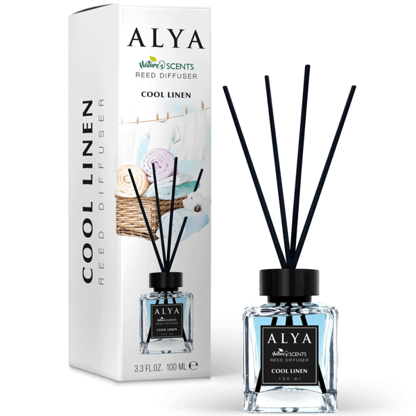 Alya Cool Linen Doftpinnar 100ml