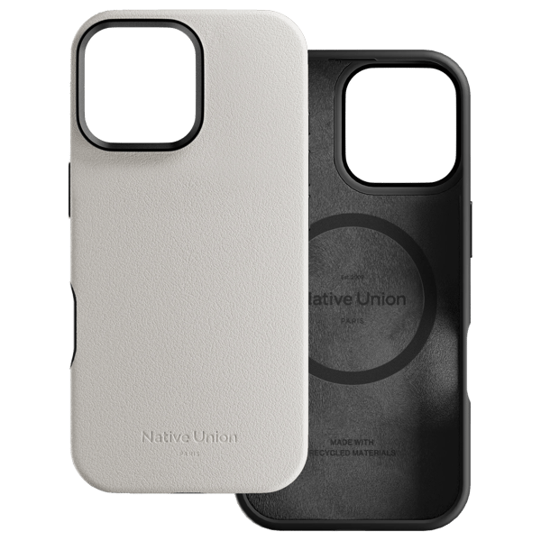 Native Union Active Case - etui til iPhone 16 Pro kompatibelt med MagSafe (sandsten)