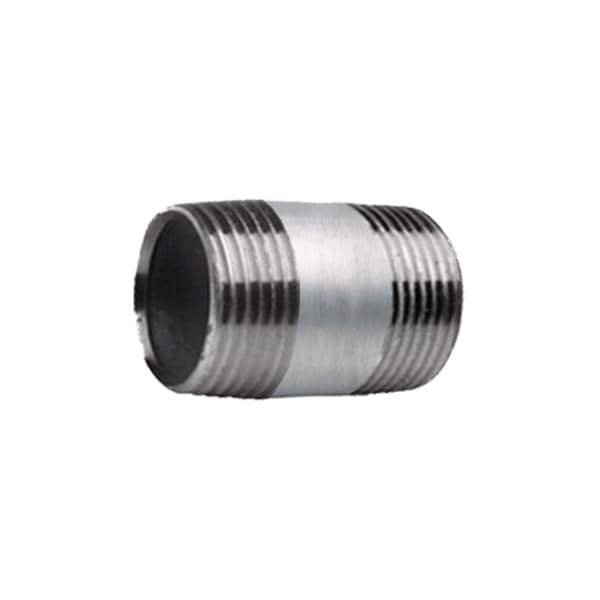 Rörnippel 2" tum 40mm galvaniserad
