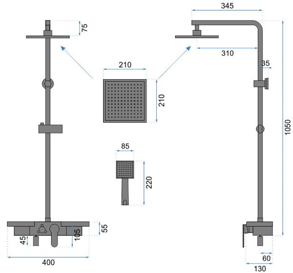 BRAVO BRUSESATS SORT SKU REA-P0636
