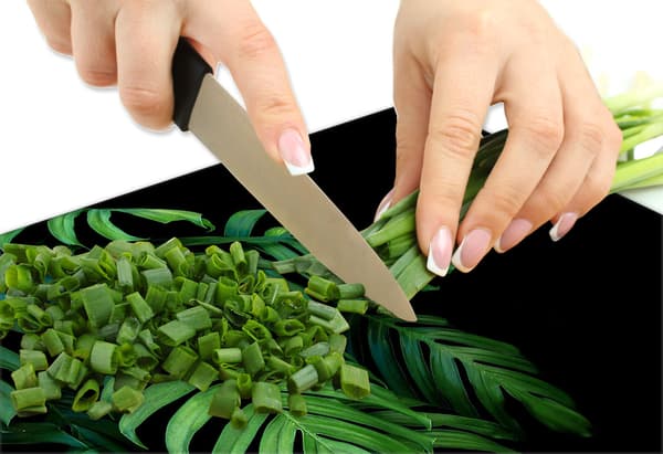 Glasskydd för spishäll 90x52 Monstera