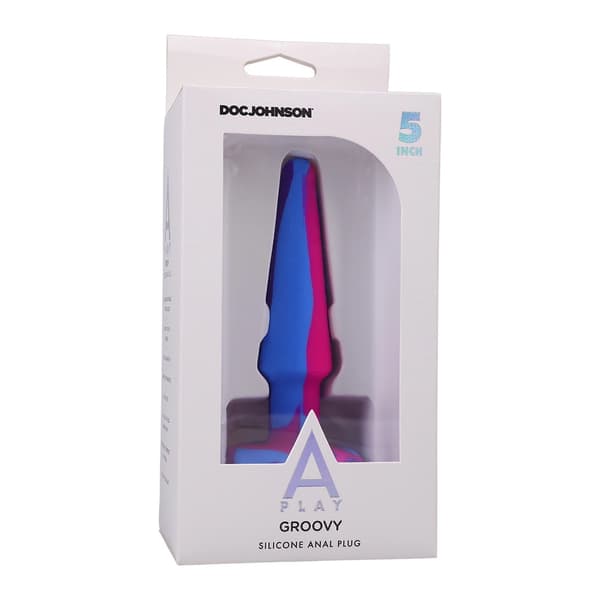 Doc Johnson Groovy Analplugg 12 cm