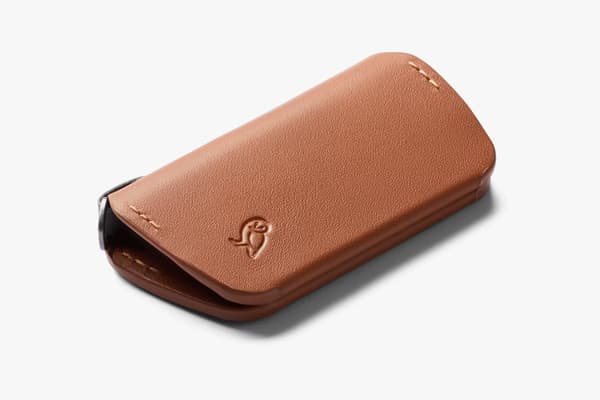 Bellroy Nøglecover 3. udg. - Lædernøgleetui (Karamel)