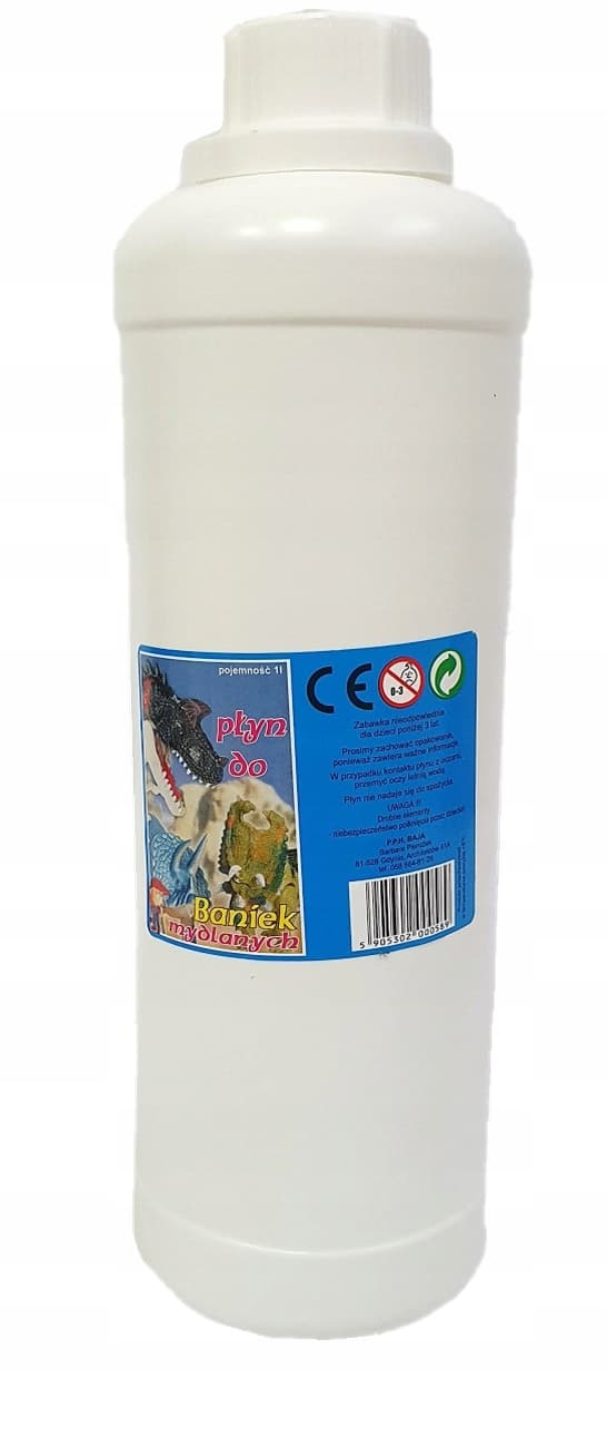 Bubblervätska 1 liter påfyllning stor