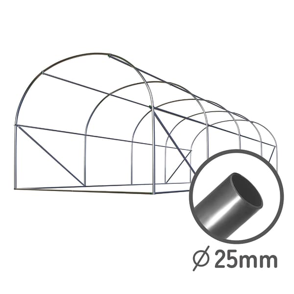 Havetunnel 2,5 x 4 m (10 m2) Plonos