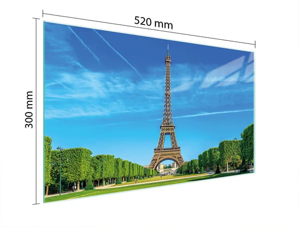 SKÄRBRÄDA I GLAS 52x30 PARIS