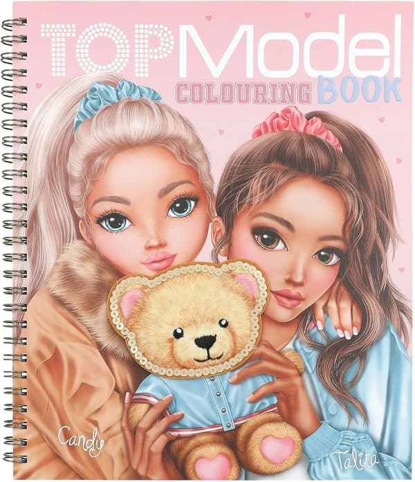 TOP MODEL MÅLARBOK TEAM TEDDY 13210