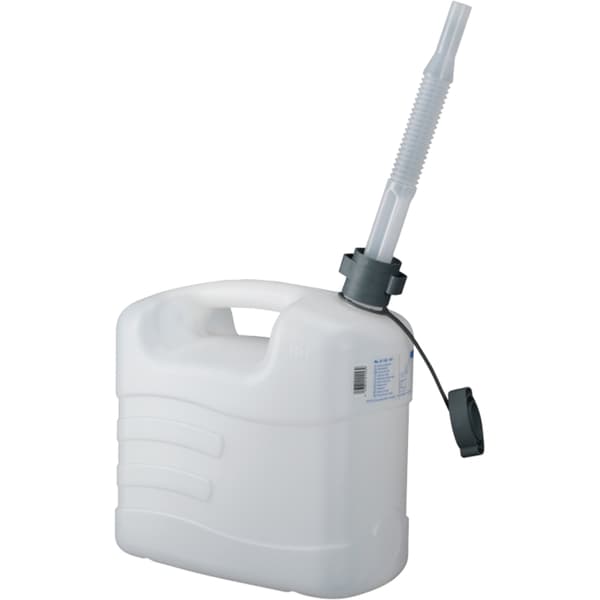 5L HDPE brændstofdunk med afløbsrør